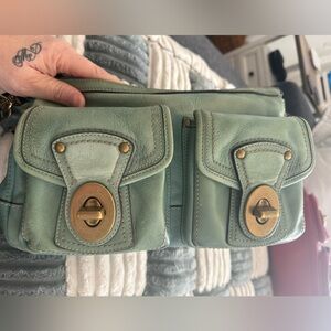 Stylish Women's Leather Bags - Pink, Green, Red